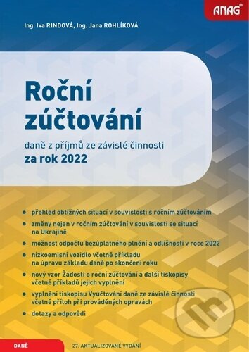 Roční zúčtování daně z příjmů ze závislé činnosti za rok 2022 - kniha z kategorie Daně