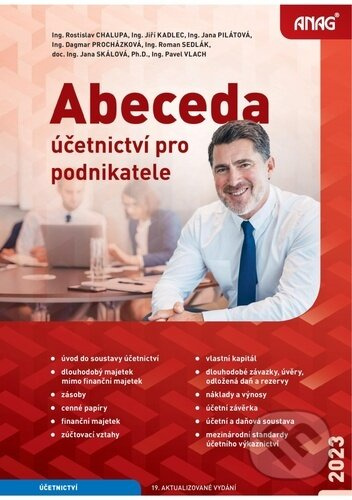 Abeceda účetnictví pro podnikatele 2023 - Jiří Kadlec, Rostislav Chalupa, Jana Pilátová - kniha z kategorie Účetnictví a daně