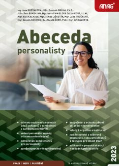 Abeceda personalisty 2023 - Jana Bršťáková, Dominik Brůha, Petr Bukovjan, Aleš Kalvoda, Tomáš Liškutín - kniha z kategorie Právo