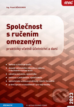 Společnost s ručením omezeným – prakticky včetně účetnictví a daní 2023