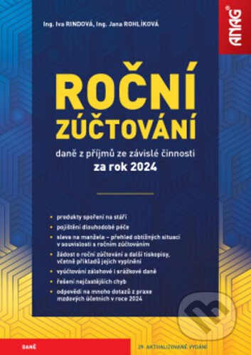 Roční zúčtování daně z příjmů ze závislé činnosti za rok 2024