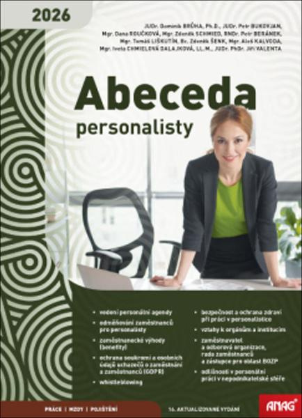 Abeceda personalisty 2026 - kolektív autorov - kniha z kategorie Personalistika