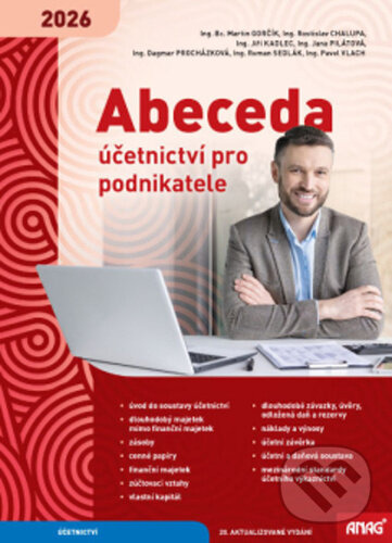 Abeceda účetnictví pro podnikatele 2026 -  Ing. Rostislav Chalupa