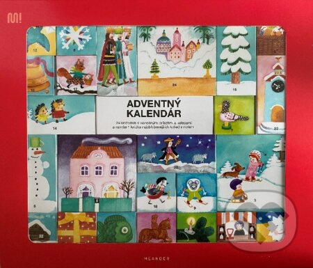 Adventný kalendár (24 knižočiek s vianočnými príbehmi a koledami) - kniha z kategorie Beletrie pro děti