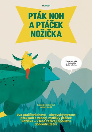 Pták Noh a ptáček Nožička - dárkové balení | Daniela Fischerová