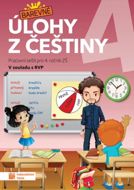 Barevné úlohy z češtiny pro 4. ročník
