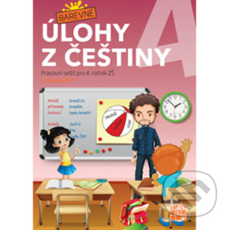 Barevné úlohy z češtiny pro 4. ročník