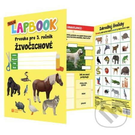 Školní lapbook - Prvouka: Živočichové TAKTIK International, s.r.o