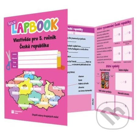Vlastivěda 5 - školní lapbook - Česká republika TAKTIK International, s.r.o