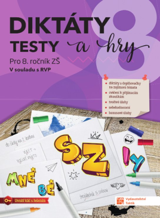 Diktáty, testy a hry 8