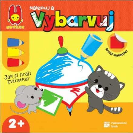 Nalepuj a vybarvuj: Jak si hrají zvířátka? TAKTIK International, s.r.o