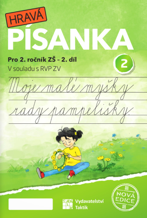 Český jazyk 2 - nová edice - písanka - 2. díl - kniha z kategorie 1. stupeň