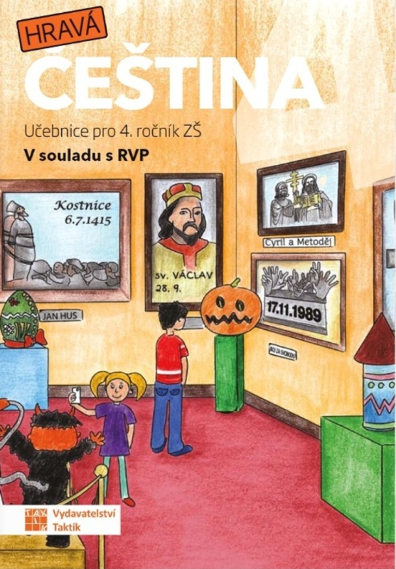 Hravá čeština 4 – učebnice