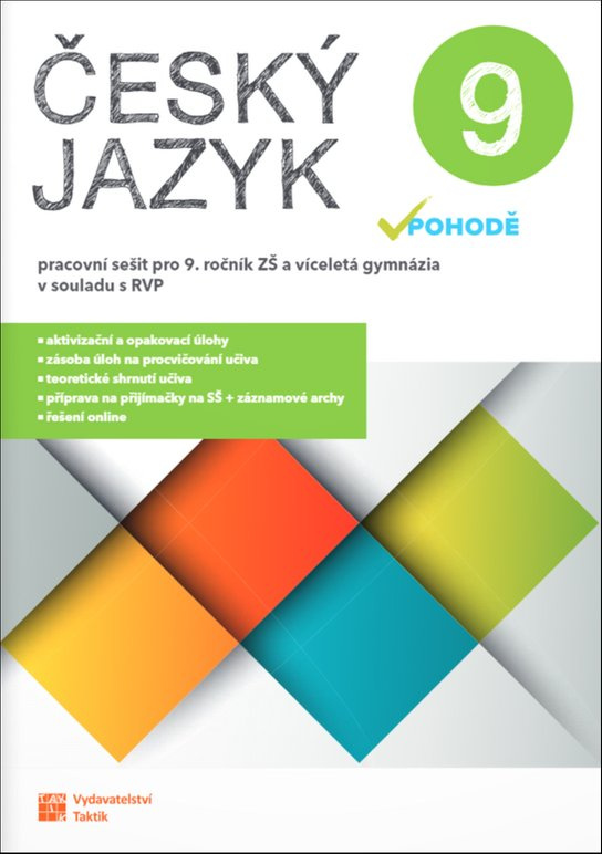 Český jazyk v pohodě 9 – pracovní sešit