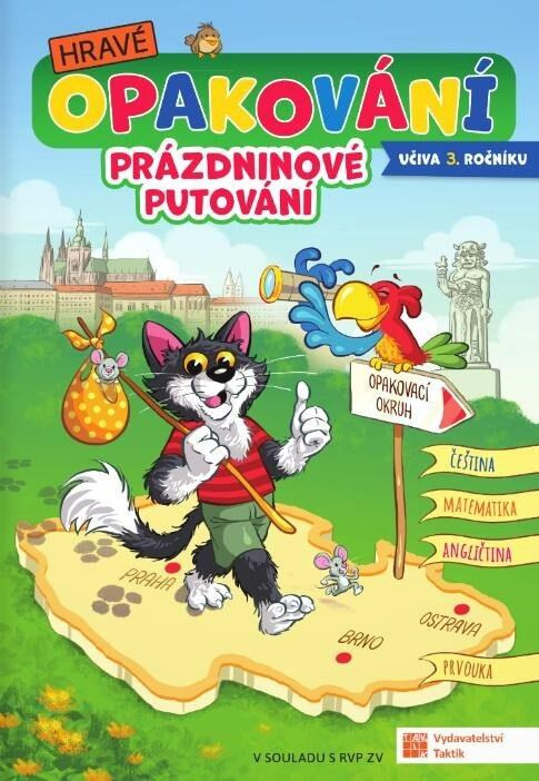 Hravé opakování učiva 3. třídy: Prázdninové putování TAKTIK International, s.r.o