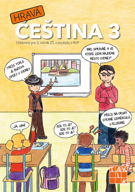 Hravá čeština 3 - učebnice