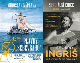 Plavby „sebevrahů“ - dárkové provedení s CD - Miroslav Náplava