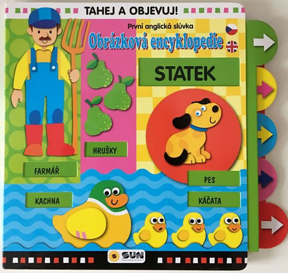 Obrázková encyklopedie První anglická slůvka (tahej a objevuj) - kniha z kategorie Pro děti