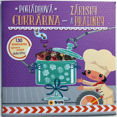 Sun Pohádková cukrárna Zákusky a Pralinky samolepky