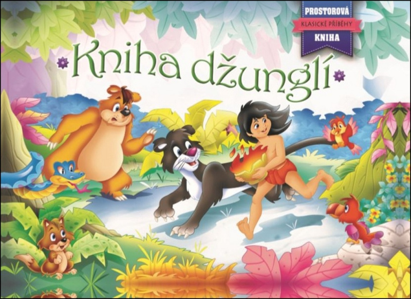 Kniha džunglí (Klasické příběhy Prostorová kniha)