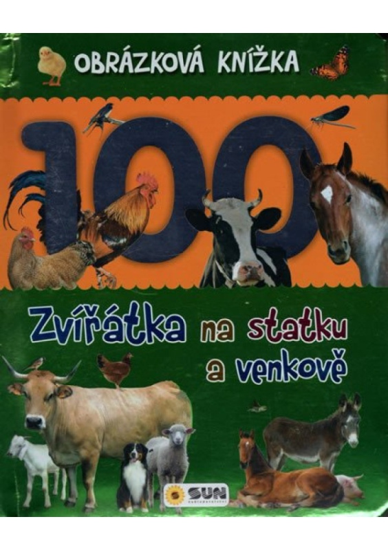 Obrázková knížka - Zvířátka na statku a venkově - Dita Křišťanová