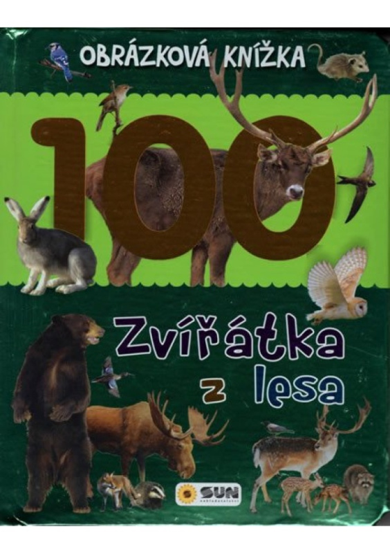 Obrázková knížka - Zvířátka z lesa