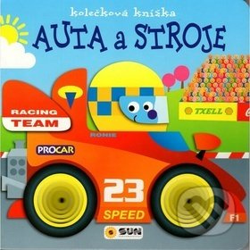 Auta a stroje - kolečková knížka