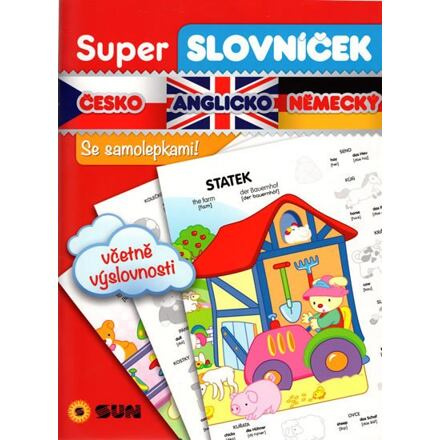 Super slovníček - česko - anglicko - německý
