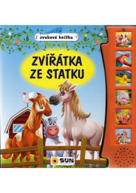 Zvuková kniha. Zvířátka ze statku