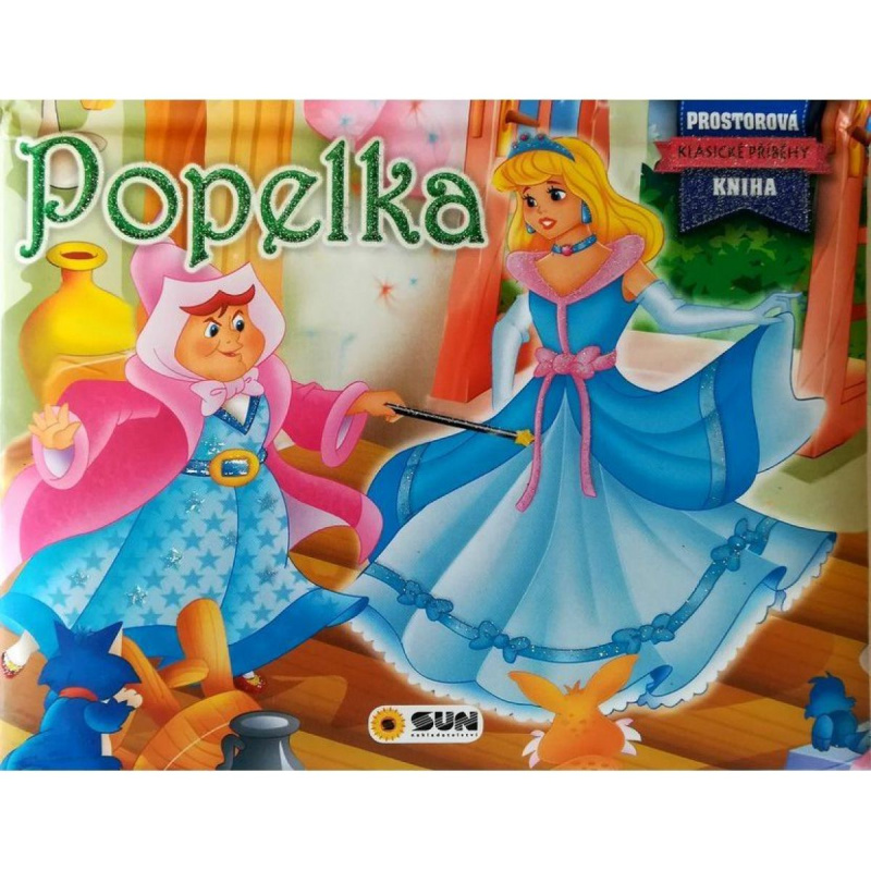 Popelka - Prostorová kniha
