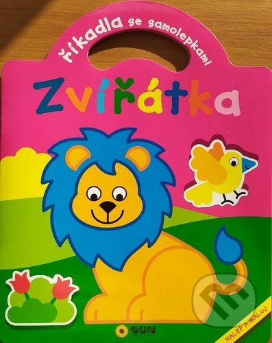 Říkadla se samolepkami - Zvířátka NAKLADATELSTVÍ SUN s.r.o.
