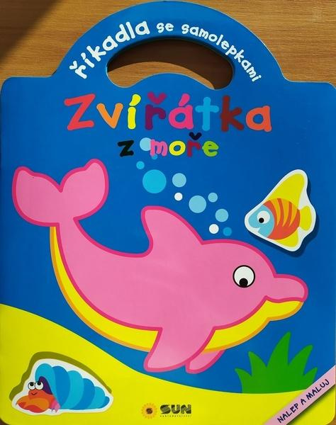 Říkadla se samolepkami - Zvířátka z moře NAKLADATELSTVÍ SUN s.r.o.