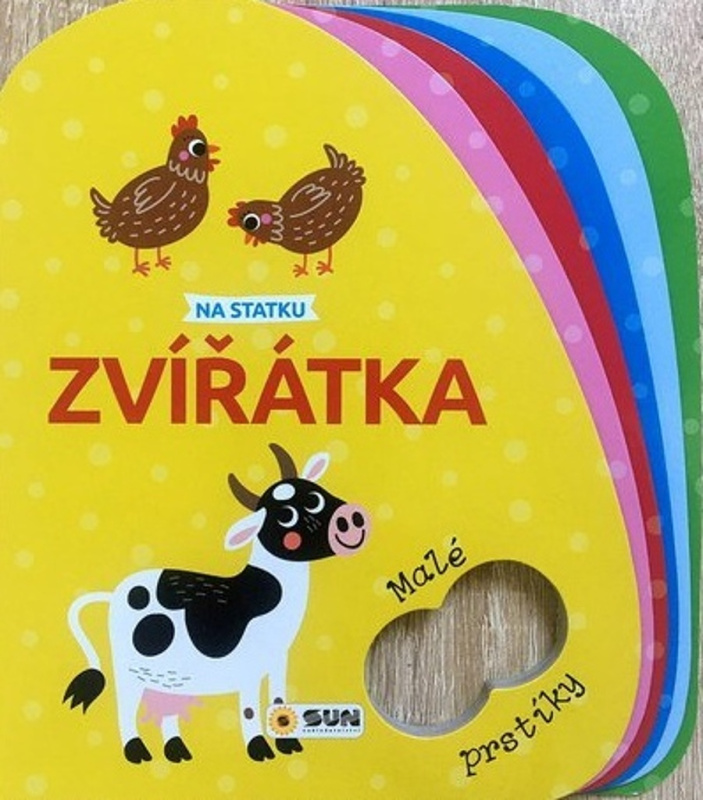 Zvířátka na statku - Malé prstíky NAKLADATELSTVÍ SUN s.r.o.