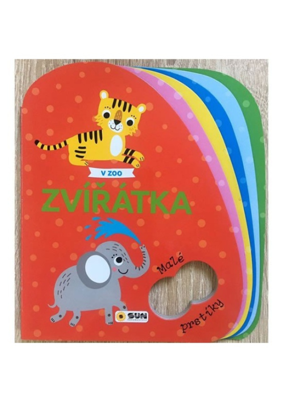 Zvířátka v ZOO - Malé prstíky NAKLADATELSTVÍ SUN s.r.o.