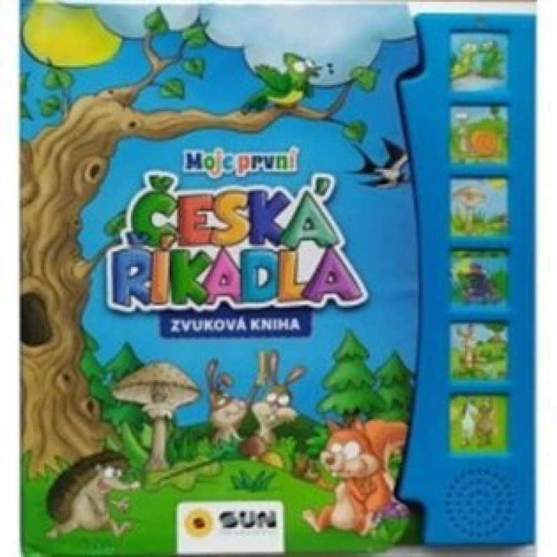 Zvuková kniha. Moje první Česká říkadla (poškozené)