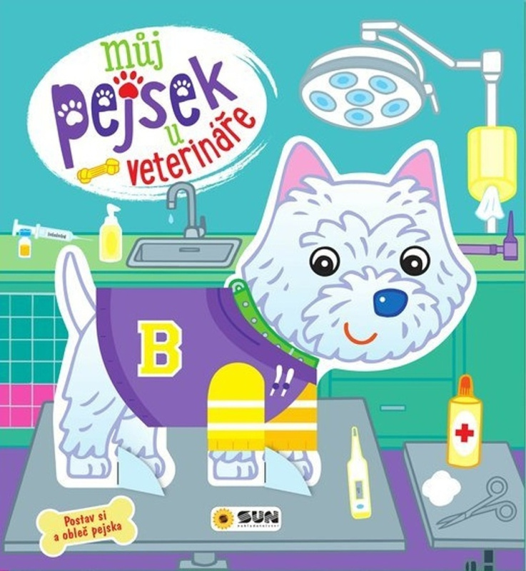 Můj pejsek u veterináře (Postav si a obleč pejska)