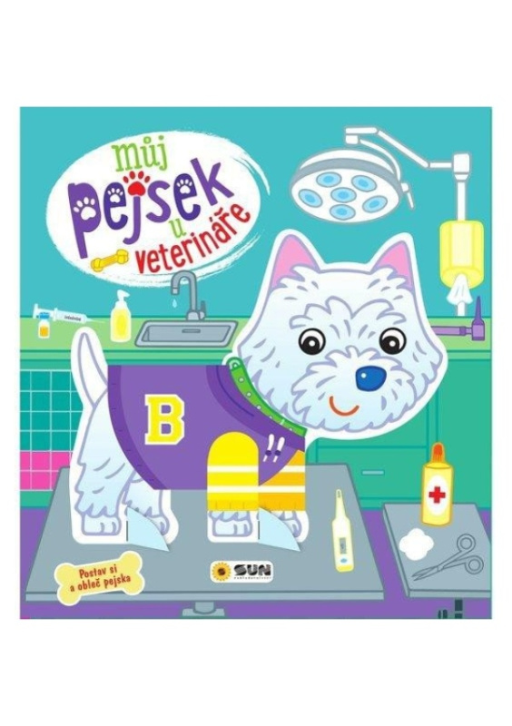 Můj pejsek u veterináře (Postav si a obleč pejska)
