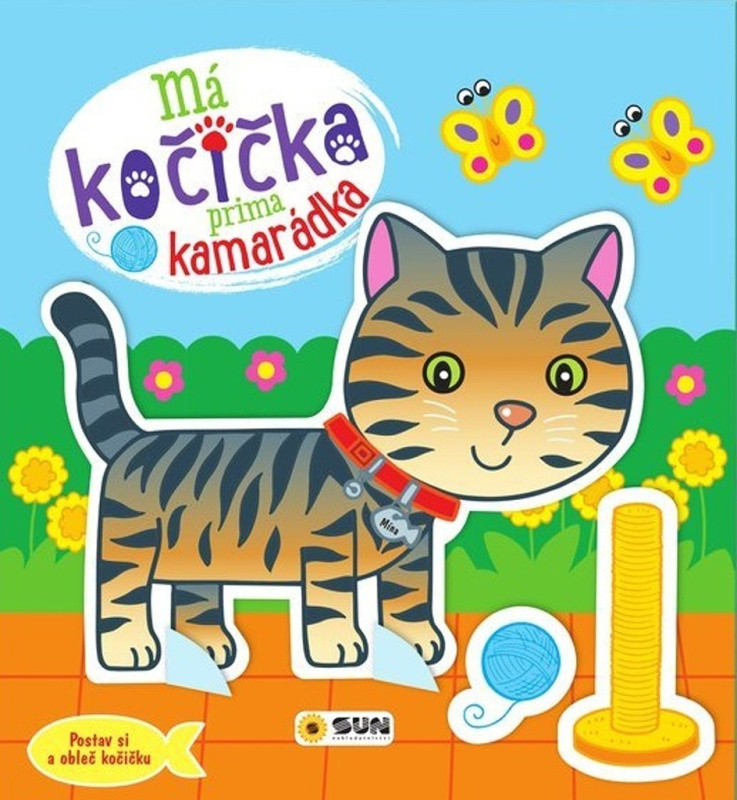 Postav a obleč Kočička prima kamarádka