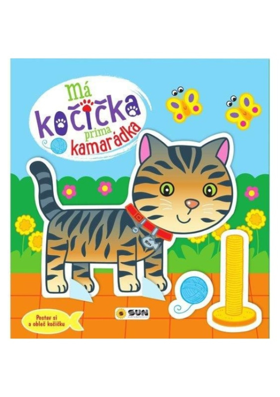 Postav a obleč Kočička prima kamarádka