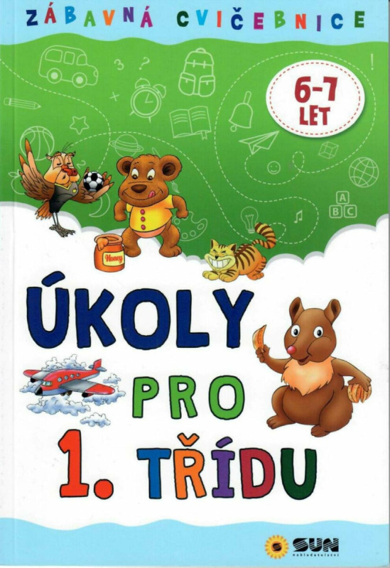 Zábavná cvičebnice - Úkoly pro 1.třídu (poškozené)