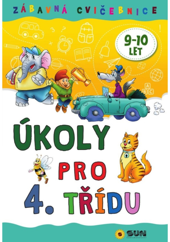 Zábavná cvičebnice Úkoly pro 4. třídu