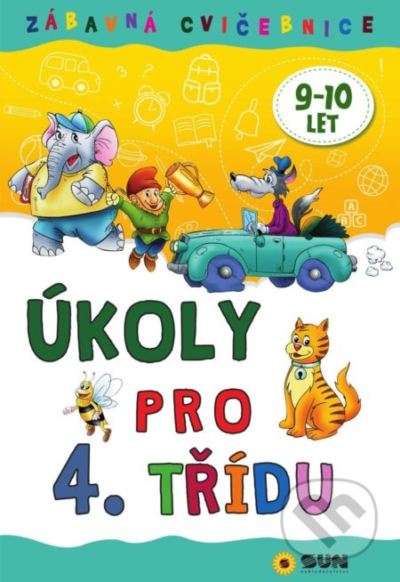 Zábavná cvičebnice Úkoly pro 4. třídu