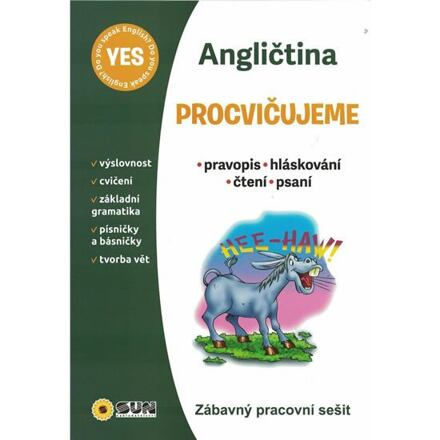 Angličtina procvičujeme - Zábavný pracovní sešit NAKLADATELSTVÍ SUN s.r.o.