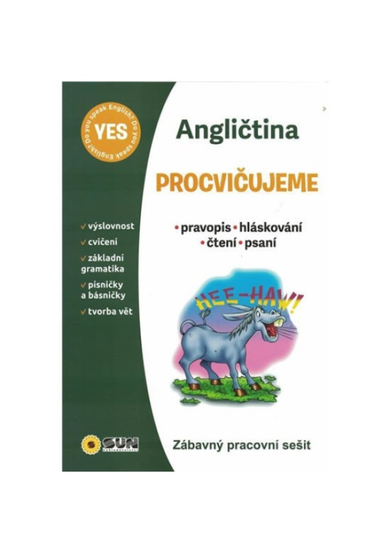 Angličtina procvičujeme - Zábavný pracovní sešit NAKLADATELSTVÍ SUN s.r.o.