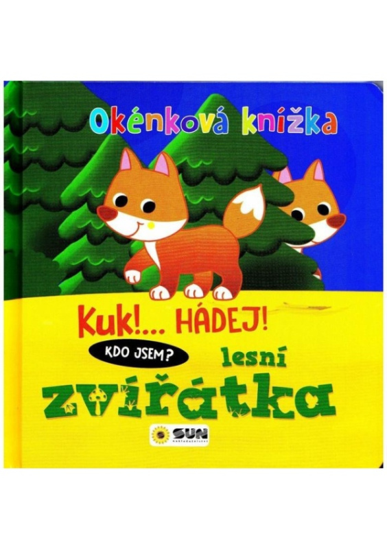 Okénková knížka - Lesní zvířátka