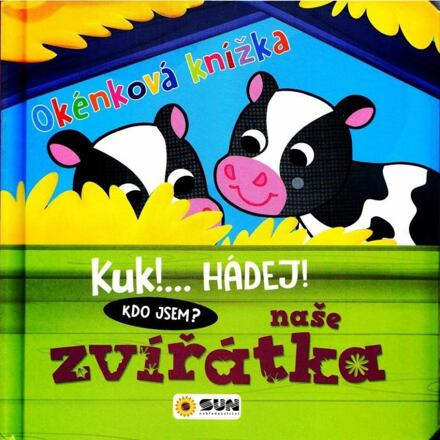 Okénková knížka - Naše zvířátka NAKLADATELSTVÍ SUN s.r.o.
