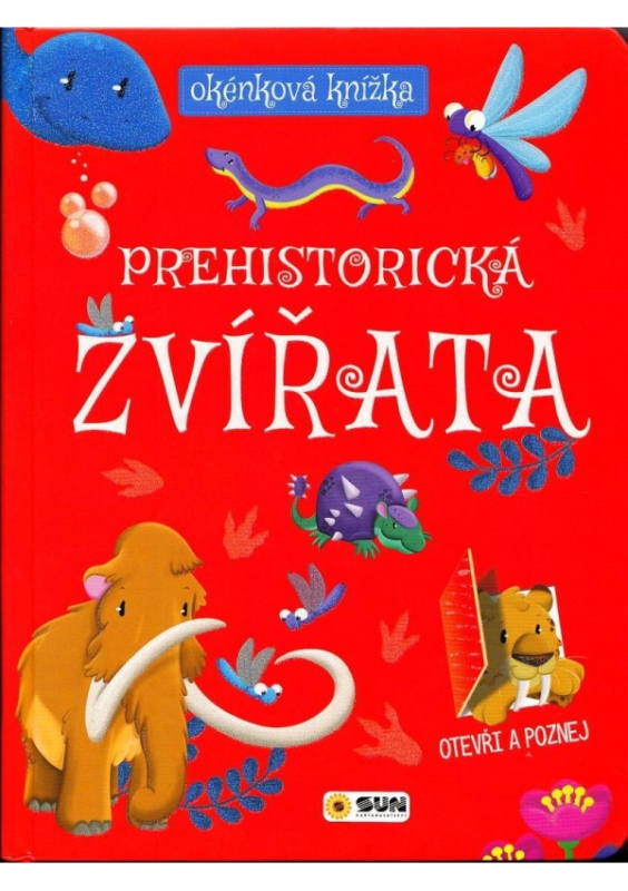 Okénková knížka Prehistorická zvířata
