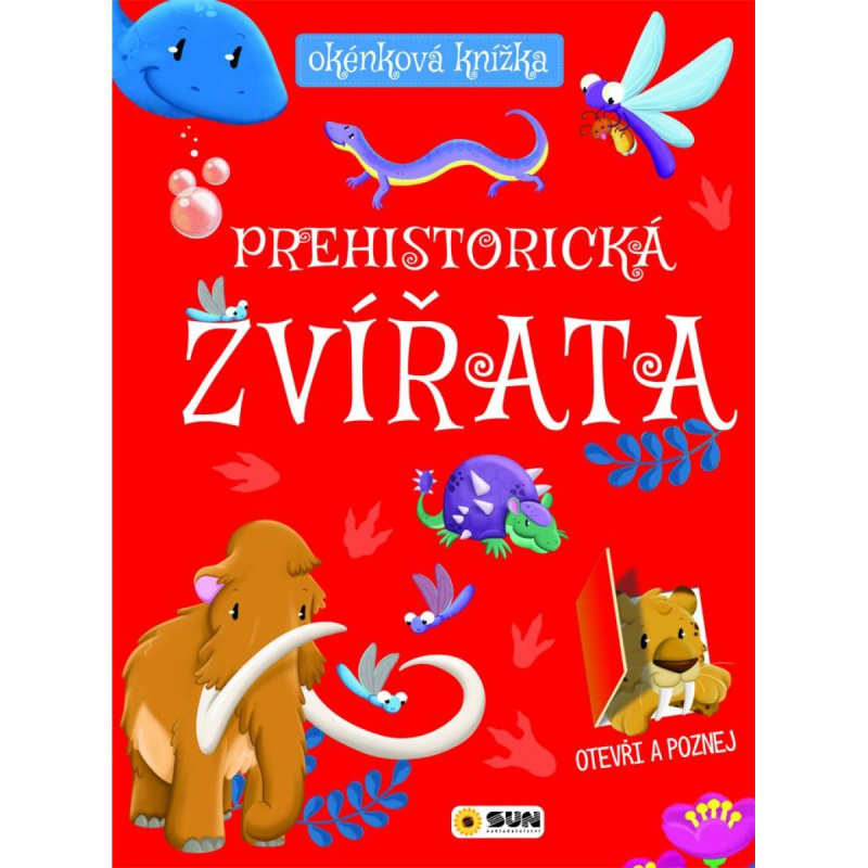 Okénková knížka Prehistorická zvířata