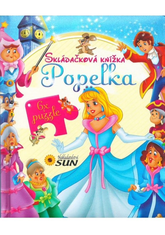 Skládačková knížka - Popelka