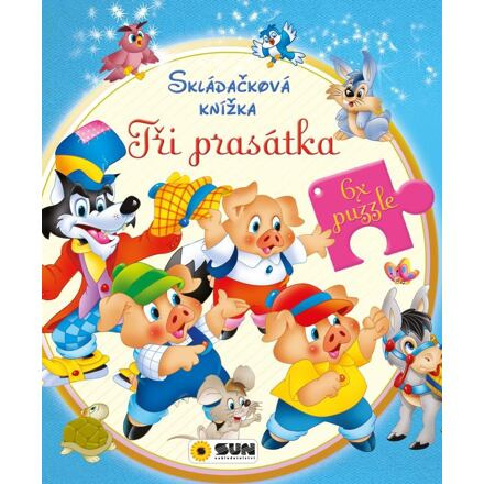 Skládačková knížka - Tři prasátka